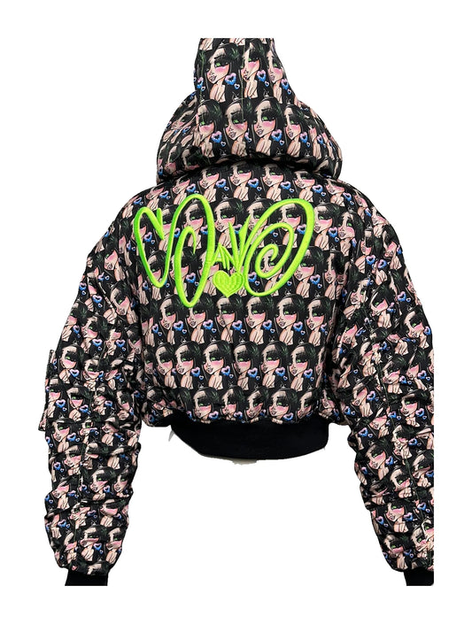 2020 Lil Stony Bomber Jacket – 2XL/3XL (Display Sample) — original product photo on white