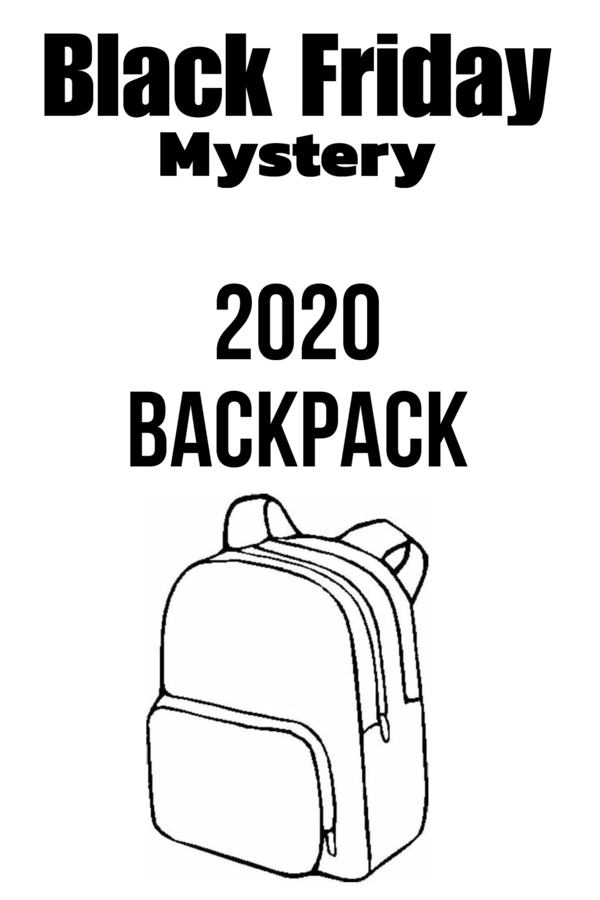 Mystery Backpack – 2020 Collection — Sand One product photo