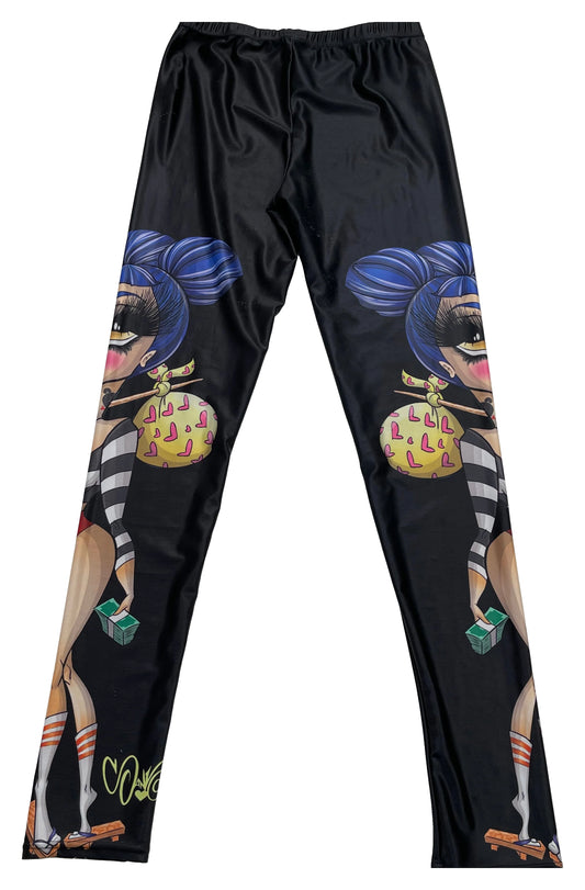 2016 Stacks Leggings – Medium — original product photo on white