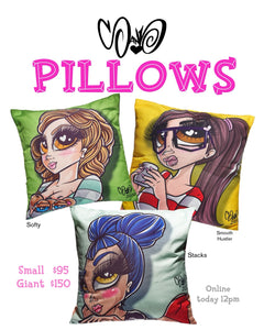 My new pillows are ready for you!
