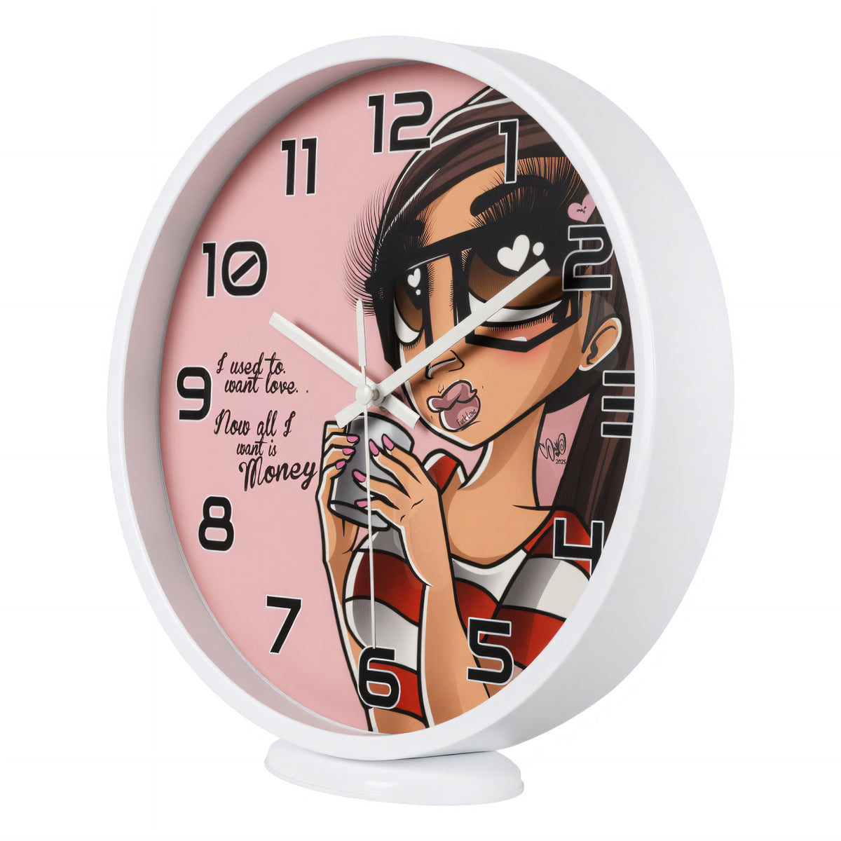 Smooth Hustler Wall Clock