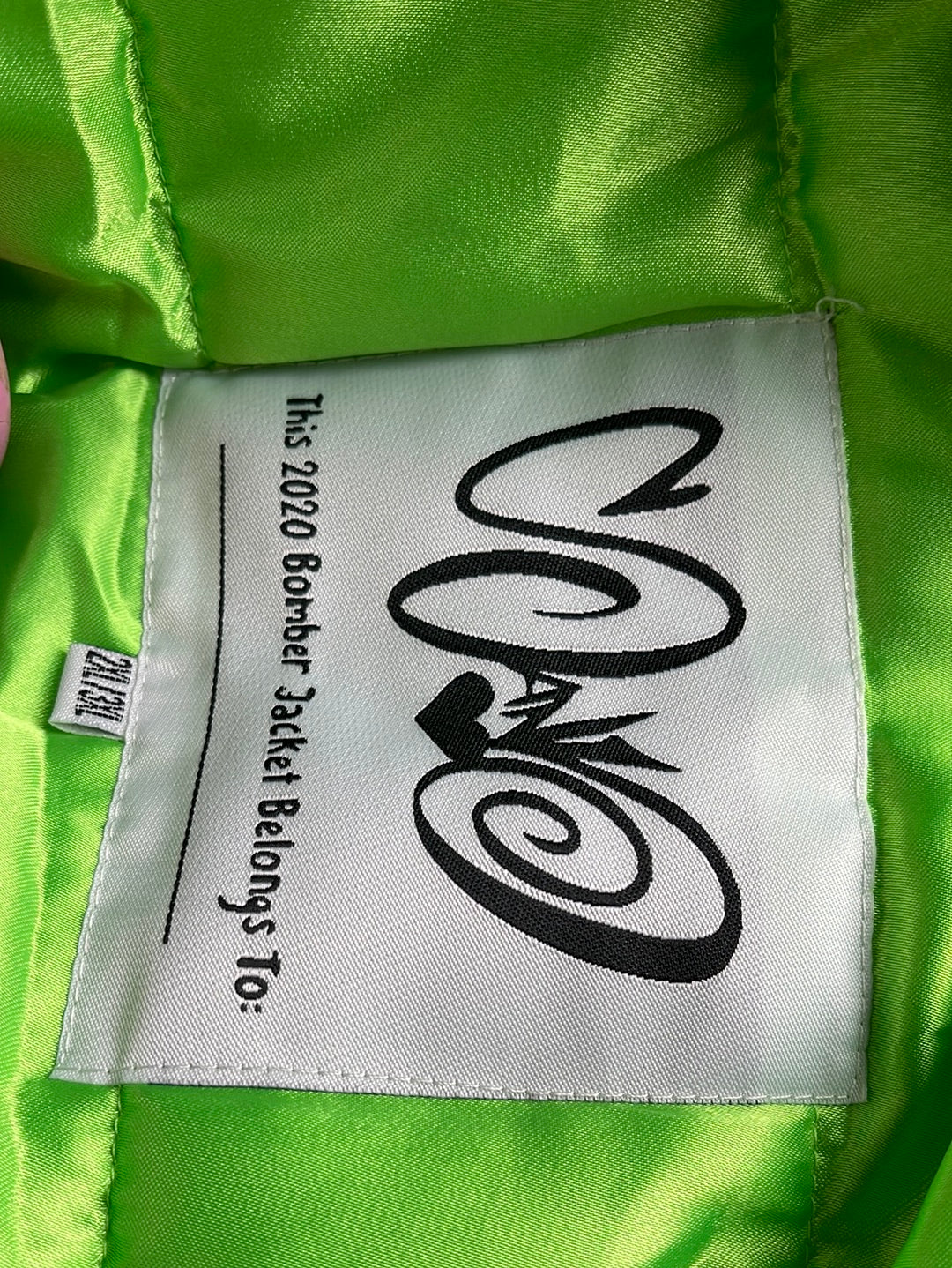 2020 Lil Stony Bomber Jacket – 2XL/3XL (Display Sample)
