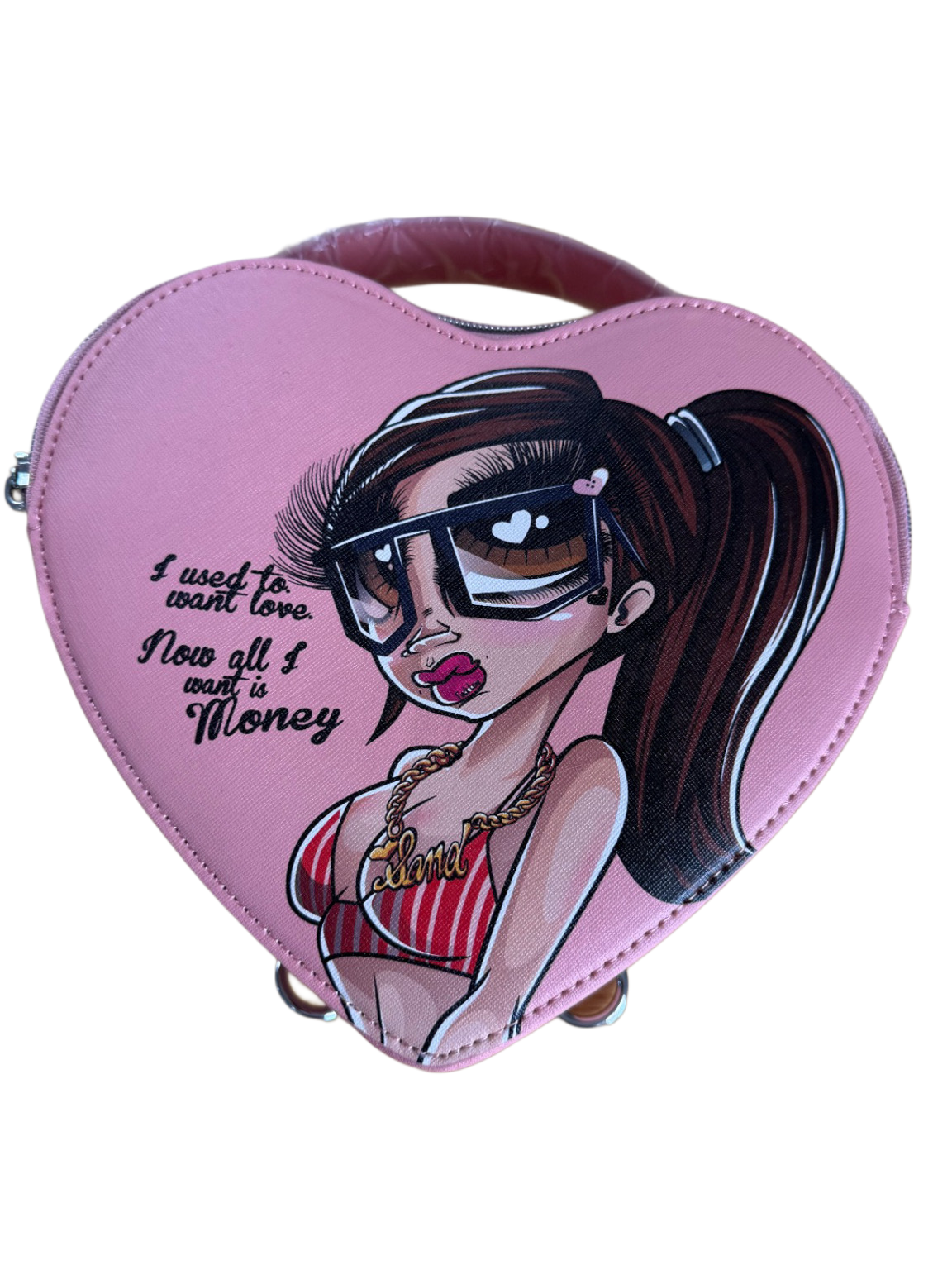 Sand Dolls Heart Purse