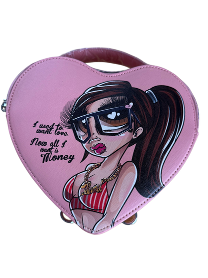 Sand Dolls Heart Purse