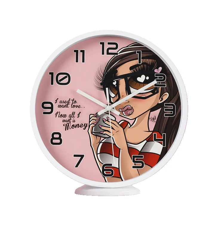 Smooth Hustler Wall Clock — original product photo on white