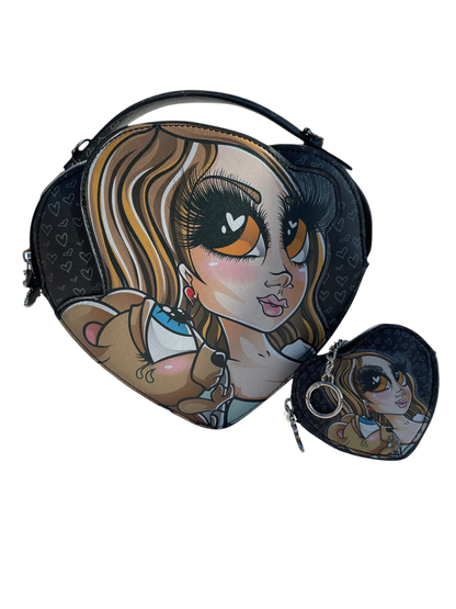 Sand Dolls Heart Purse