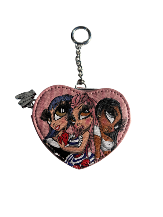 Heart Coin Bag — Sand One product photo