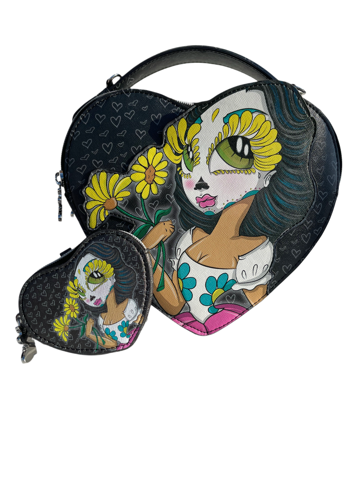 Sand Dolls Heart Purse