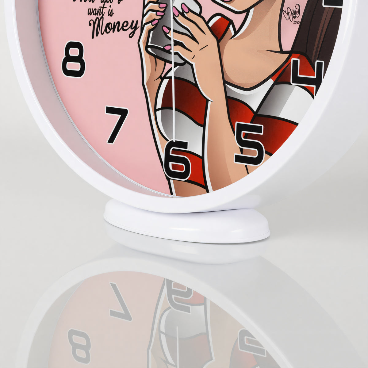 Smooth Hustler Wall Clock
