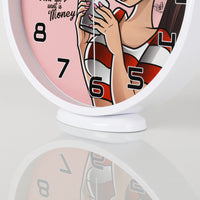 Smooth Hustler Wall clock