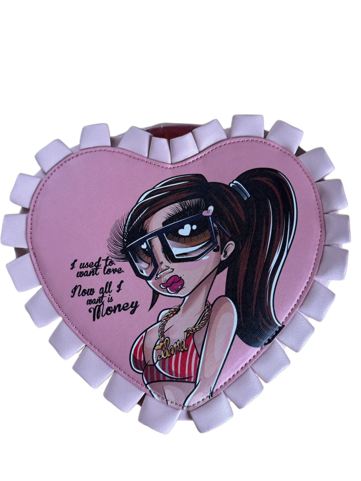 Sand Dolls Heart Purse