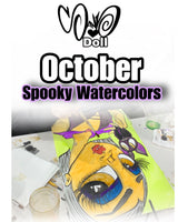 Spooky Watercolor October