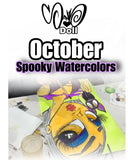 Spooky Watercolor October