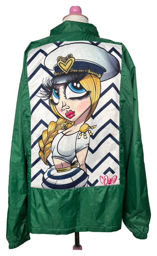 2018 Capitan Bermuda Windbreaker – XL (Damaged) — original product photo on white