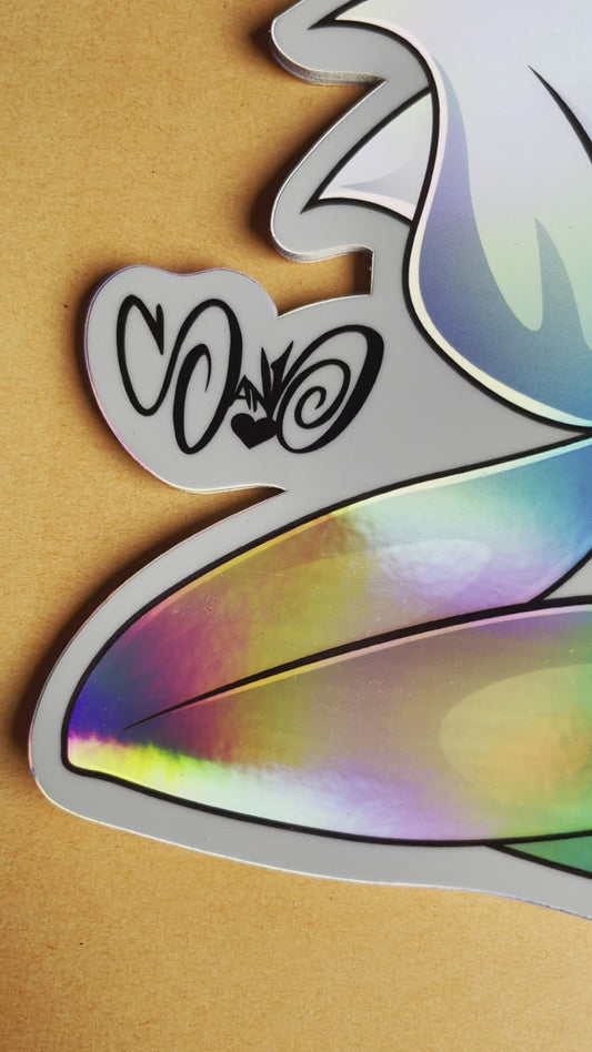 Stony Holographic Sticker