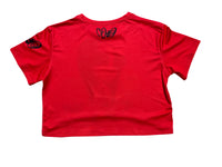 Stony Red Crop Top