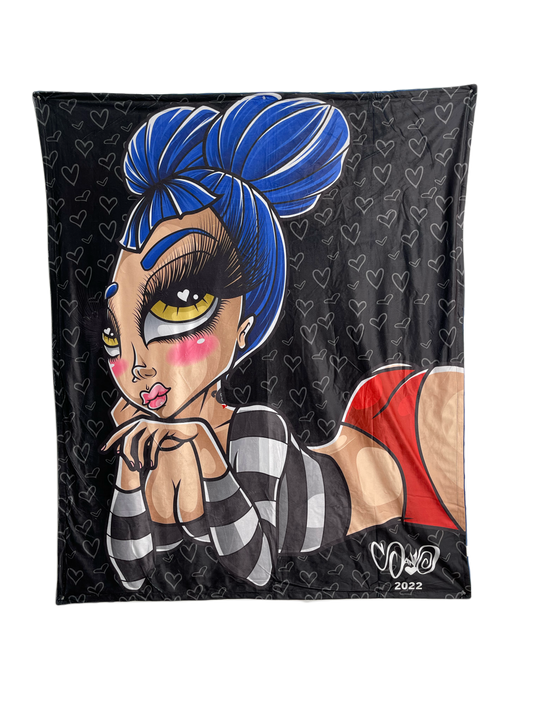 Sand Doll Fleece Blankets