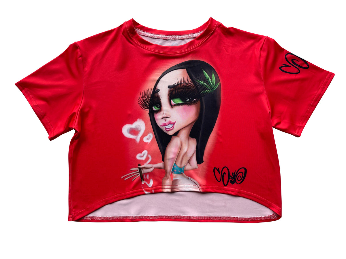 Stony Red Crop Top — Sand One product photo