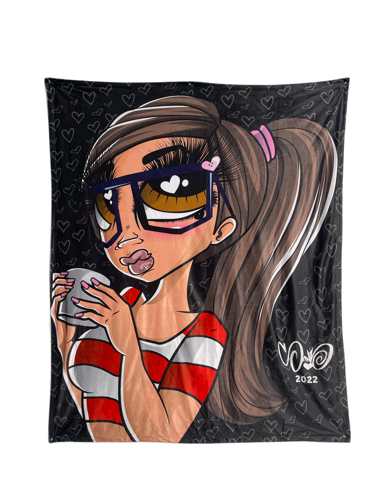 Sand Doll Fleece Blankets