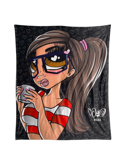 Sand Doll Fleece Blankets
