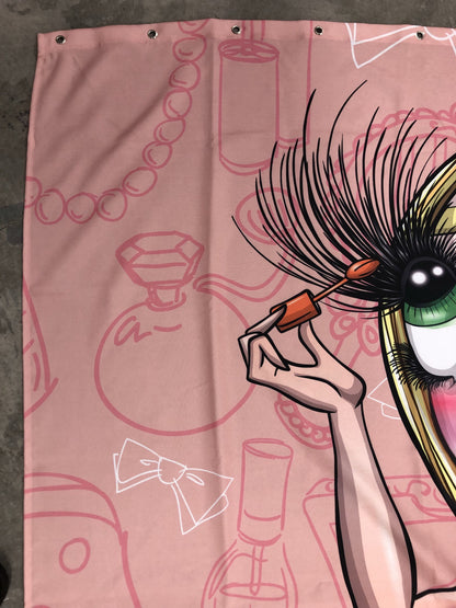 Sand Doll Shower Curtains