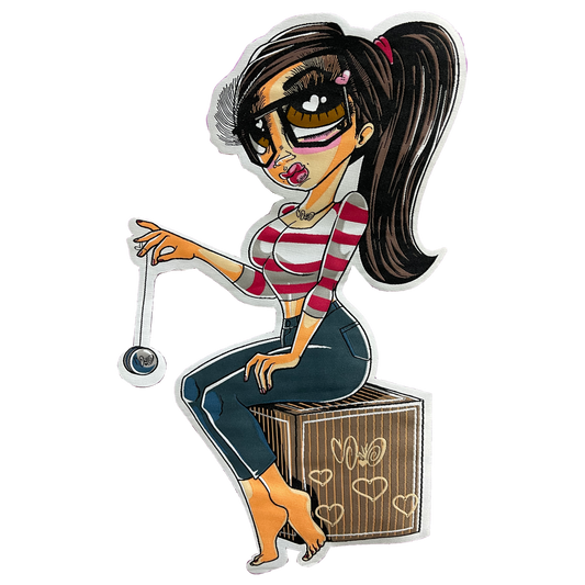 Sand Doll Embroidered Patches — Sand One product photo