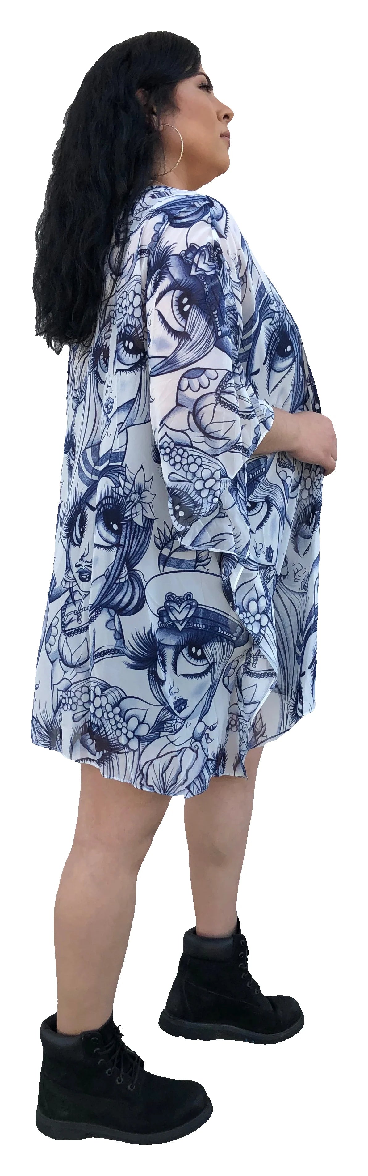 Doll Sketches Kimono — original product photo on white