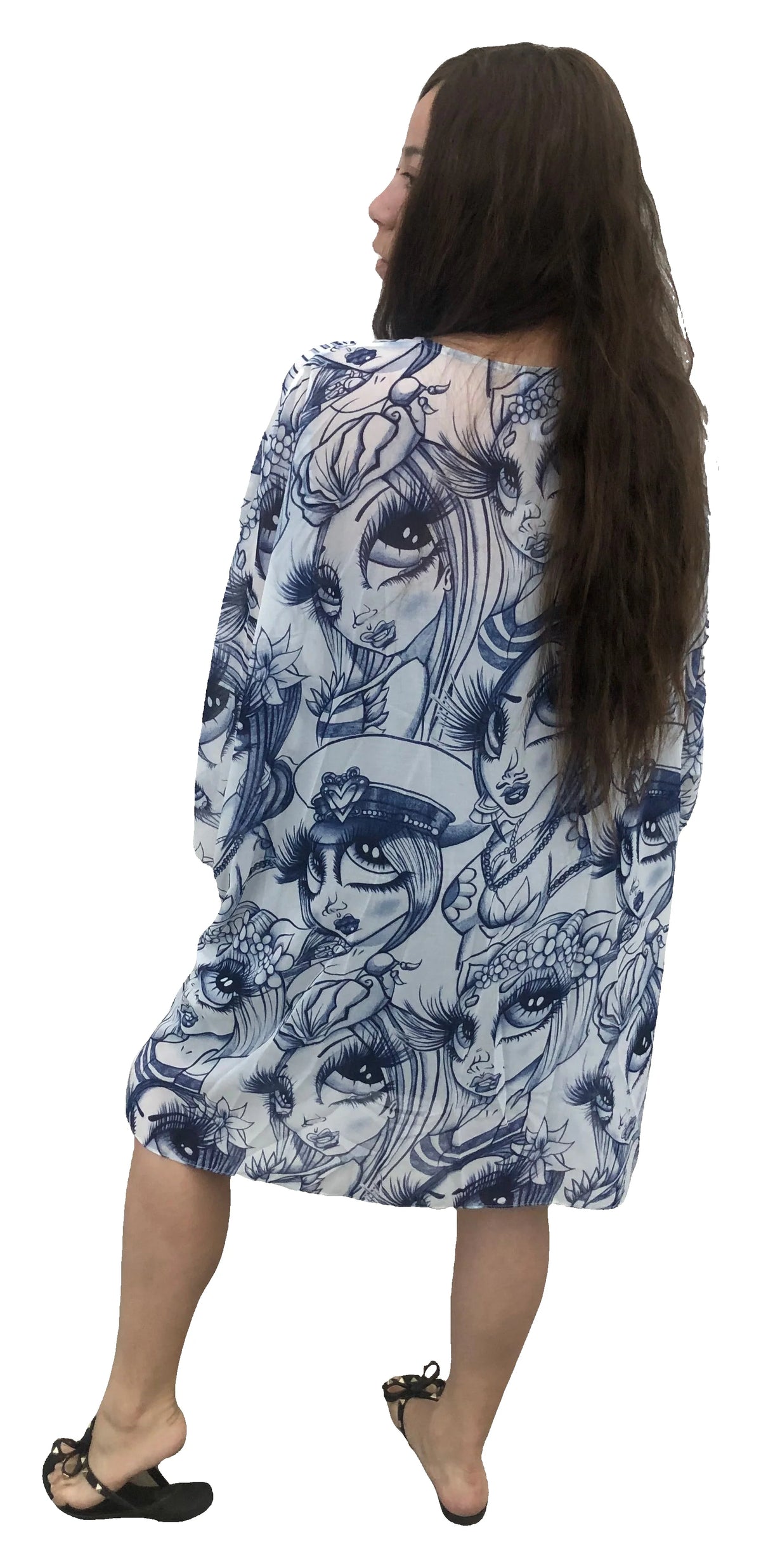 Doll Sketches Kimono — original product photo on white