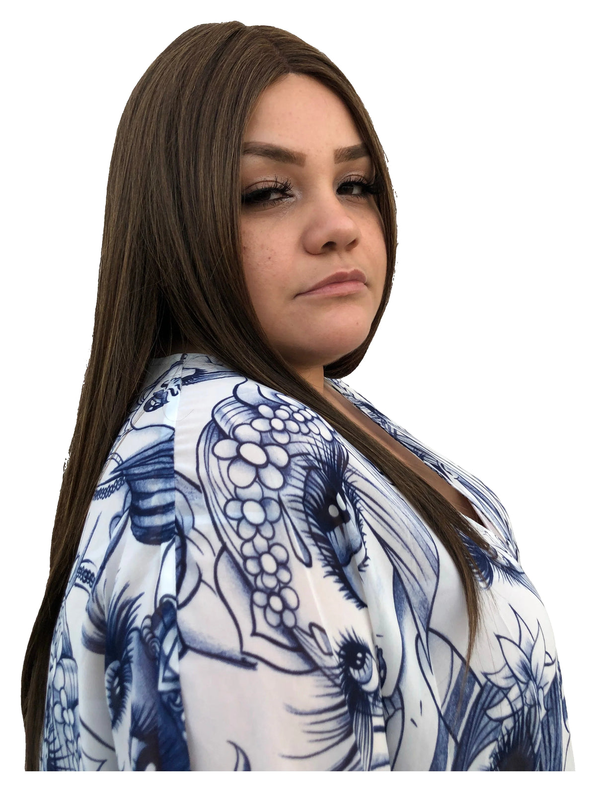 Doll Sketches Kimono — original product photo on white
