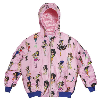 Pink Dolls Jacket — Sand One product photo