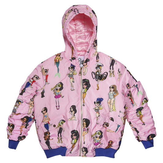 Pink Dolls Jacket — Sand One product photo