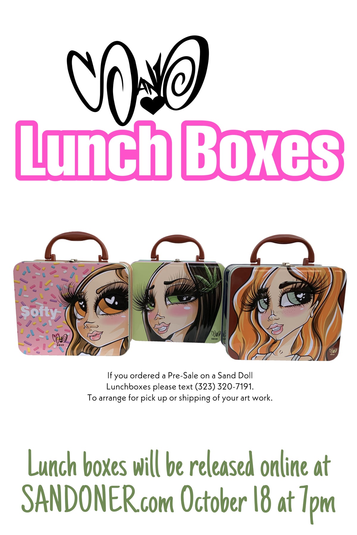 Sand Doll Lunch Boxes