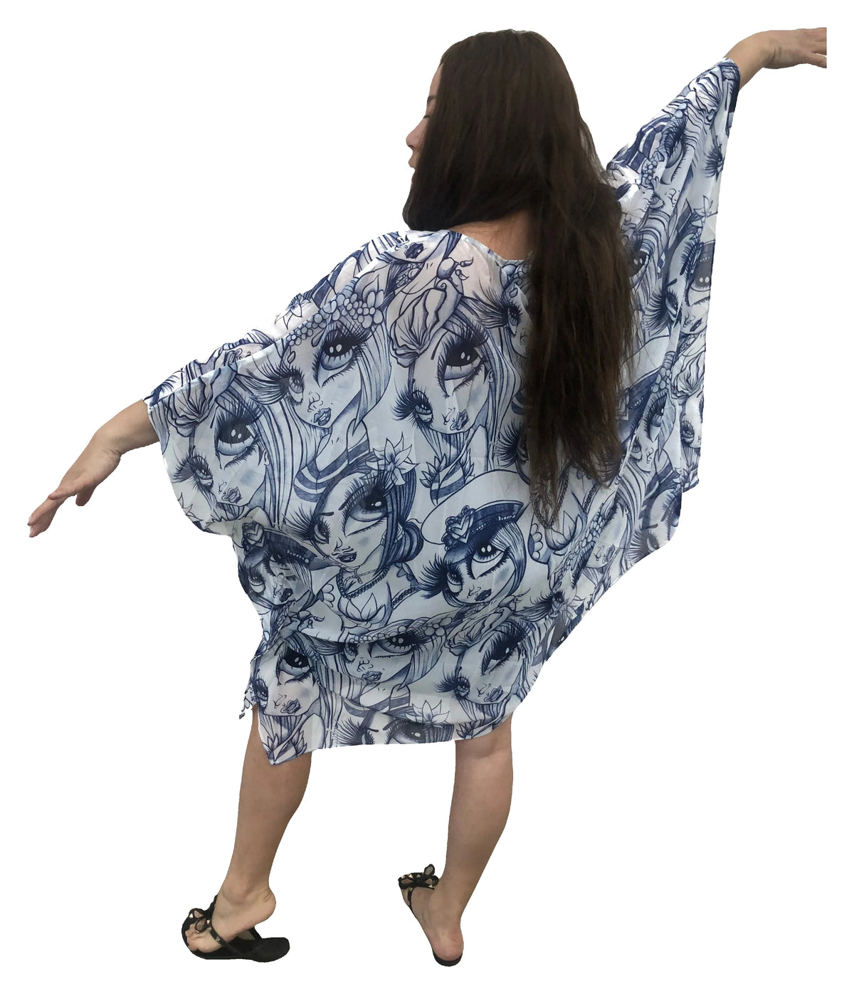 Doll Sketches Kimono — original product photo on white