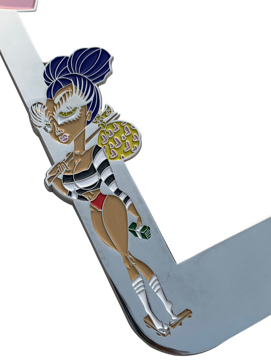 Sand Doll License Plate Frames