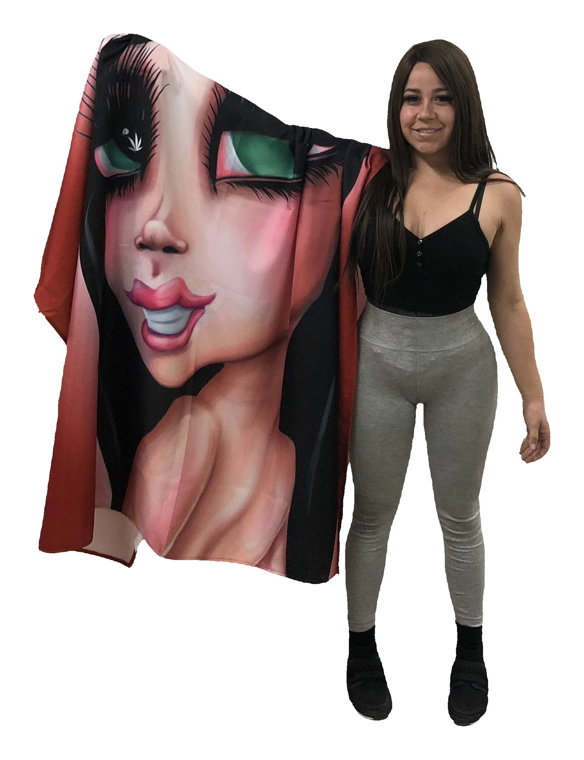 Sand Doll Shower Curtains — original product photo on white
