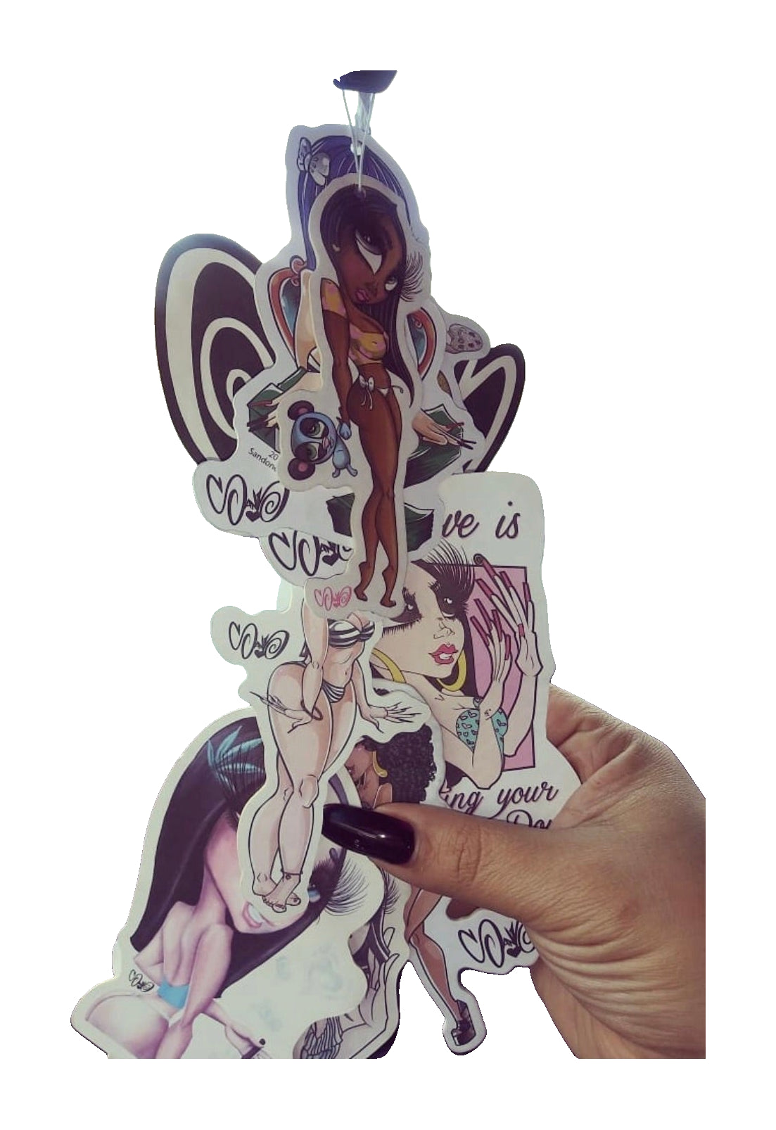 Sand Doll Air Fresheners — original product photo on white