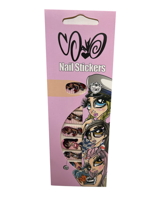 Sand Doll Nail Stickers