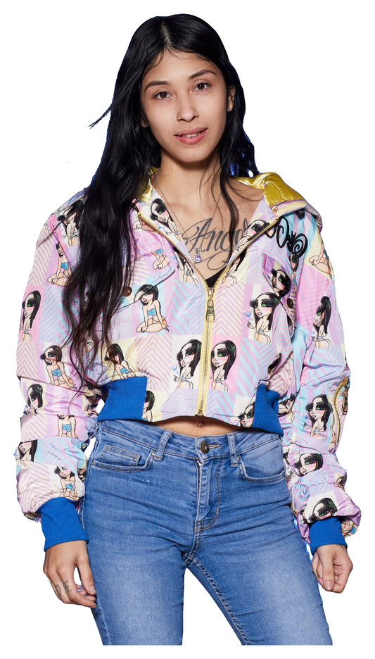 Stony Retro Pastel Jacket — original product photo on white