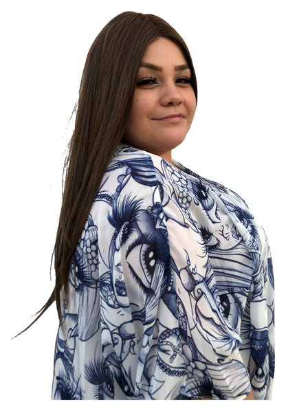 Doll Sketches Kimono — original product photo on white